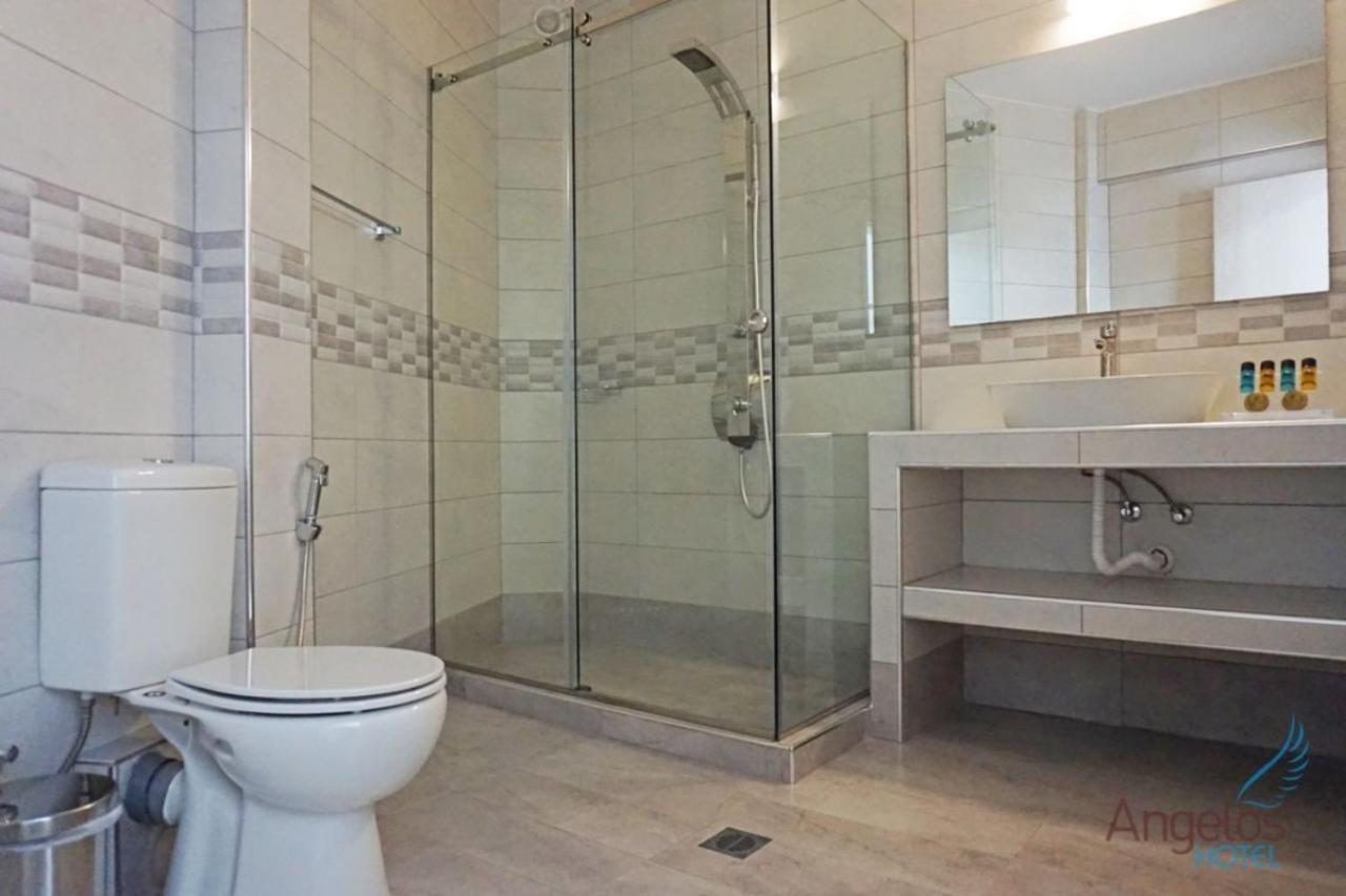 Angelina Hotel Ormos Panagias Ngoại thất bức ảnh