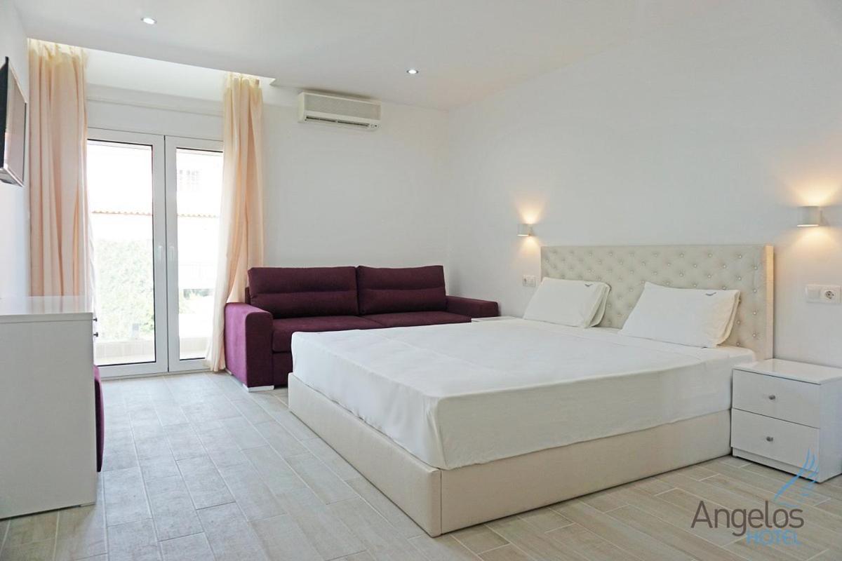 Angelina Hotel Ormos Panagias Ngoại thất bức ảnh